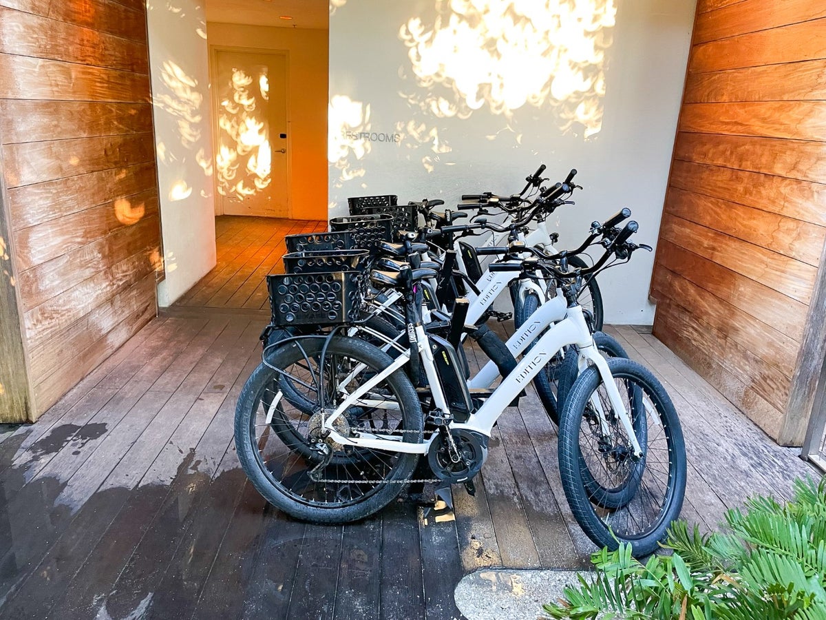 The Miami Beach EDITION electric bikes 
