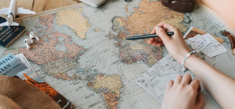 Trip Planning with Map