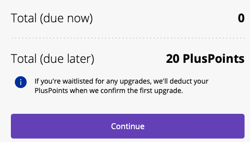 United PlusPoints continue United PlusPoints continue