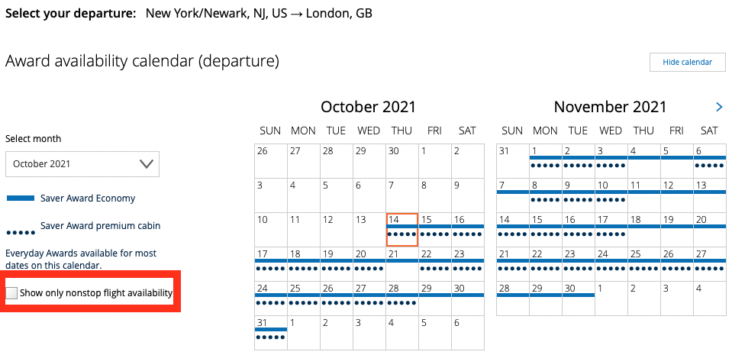 United award calendar United award calendar