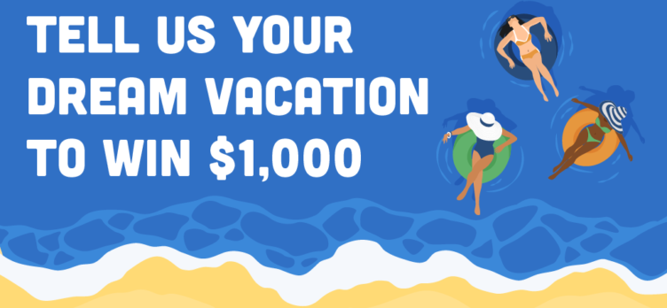 Featured illustration for Upgraded Points Dream Vacation Contest Campaign