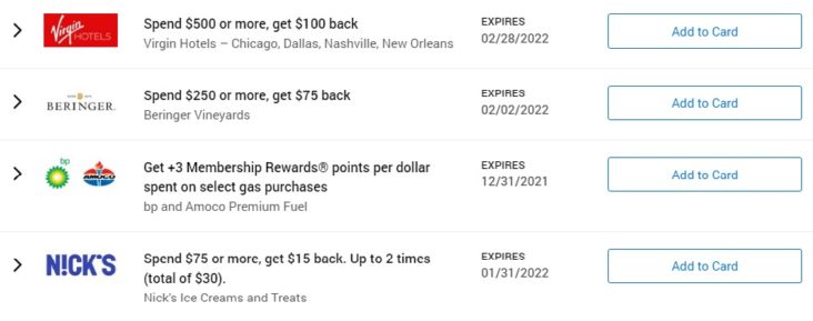 Amex Offers Amex Offers