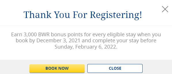 Best Western 3000 Points Bonus Best Western 3000 Points Bonus