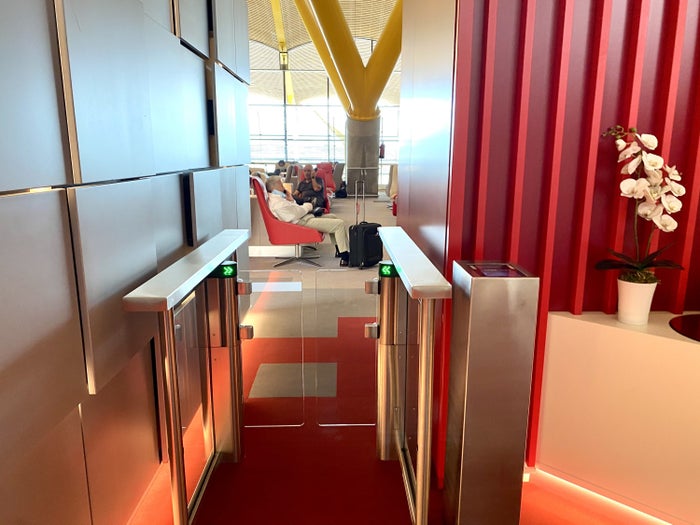 Electronic eGates for Iberia Sala VIP Dali Madrid