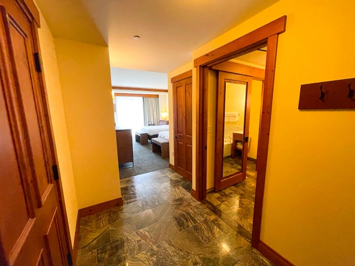 Entryway Classic Room at The Lodge at Spruce Peak Destination by Hyatt Stowe Vermont