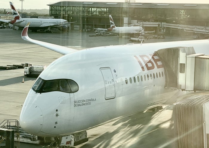 Iberia aircraft Iberia A350 EC NIG