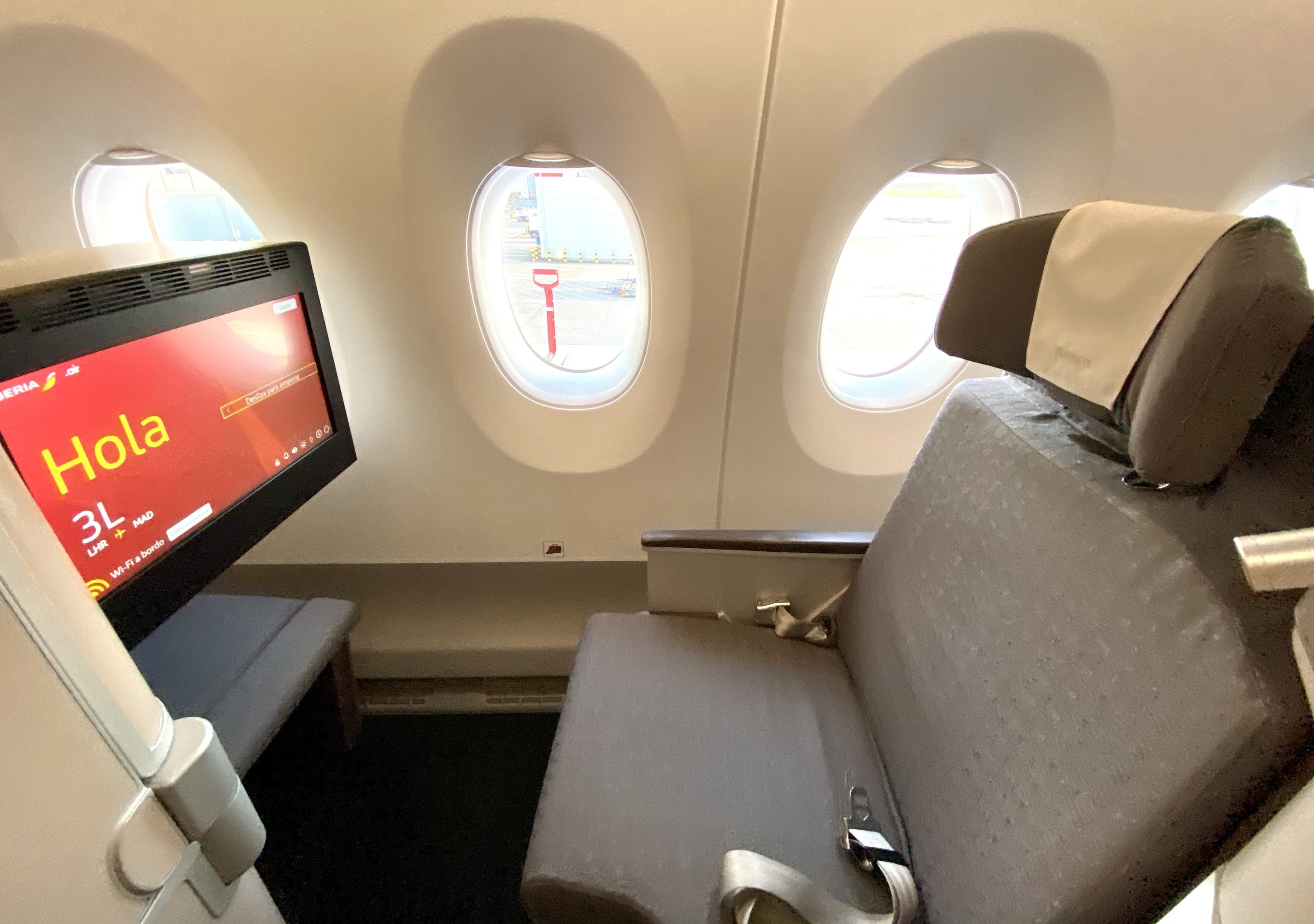 Iberia A350 business class seat 3L
