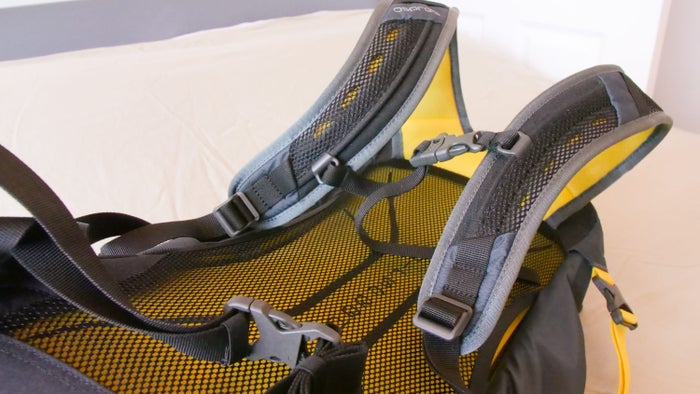 Daypack straps and handles