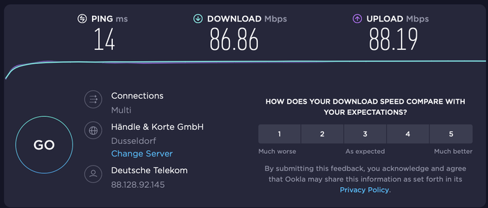 Lufthansa Senator Lounge FRA speed test