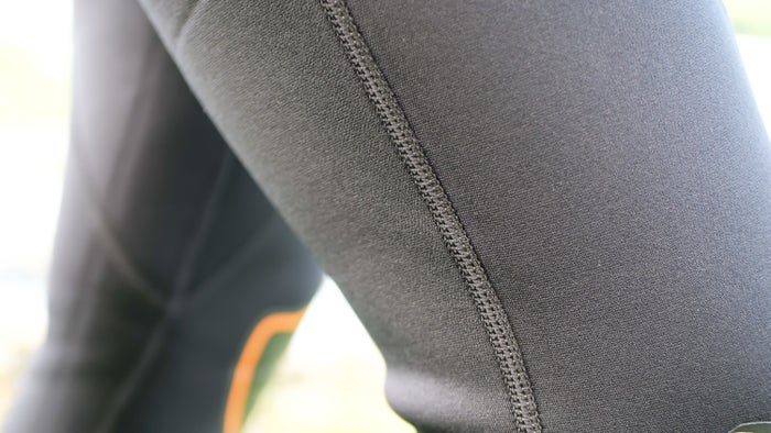 Wetsuit stitching