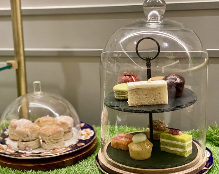American Express Centurion Lounge Heathrow Terminal 3 afternoon tea American Express Centurion Lounge Heathrow Terminal 3 afternoon tea