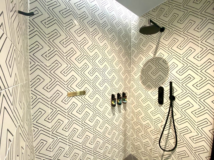 American Express Centurion Lounge Heathrow Terminal 3 shower