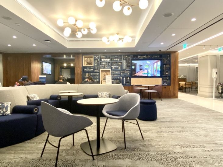 Which Lounges Can I Access With The Amex Platinum 2023   American Express Centurion Lounge Heathrow Terminal 3 View From Relaxation Through To Dining Area 732x549 