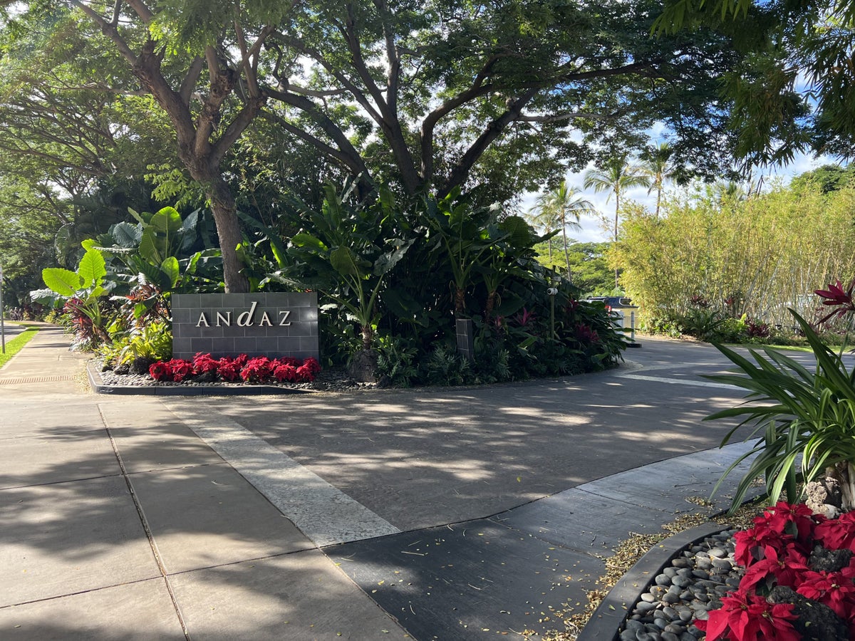 Andaz Maui Main Entrance Sign