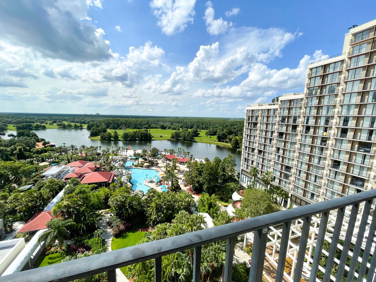 Balcony view at the Hyatt Regency Grand Cypress Orlando