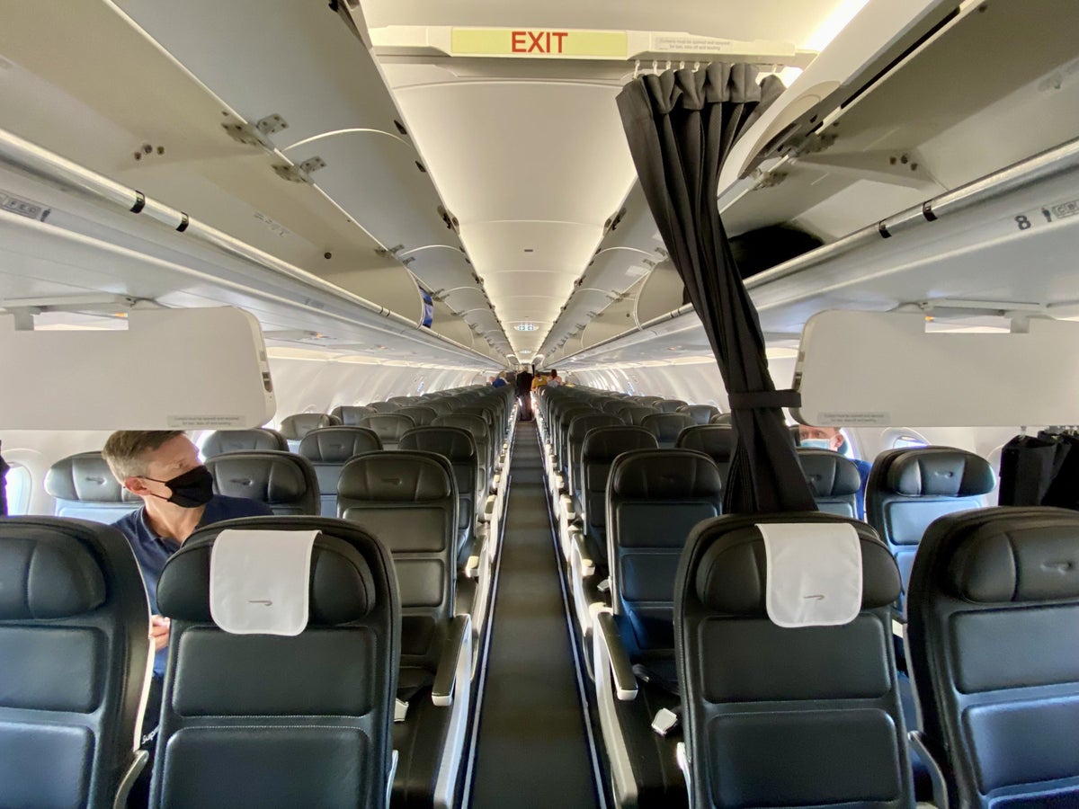 British Airways Club Europe A321neo cabin partition