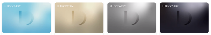 DISCOVERY loyalty program 4 tiers