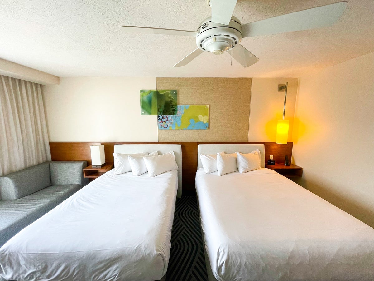 Double bedroom at the Hyatt Regency Grand Cypress Orlando