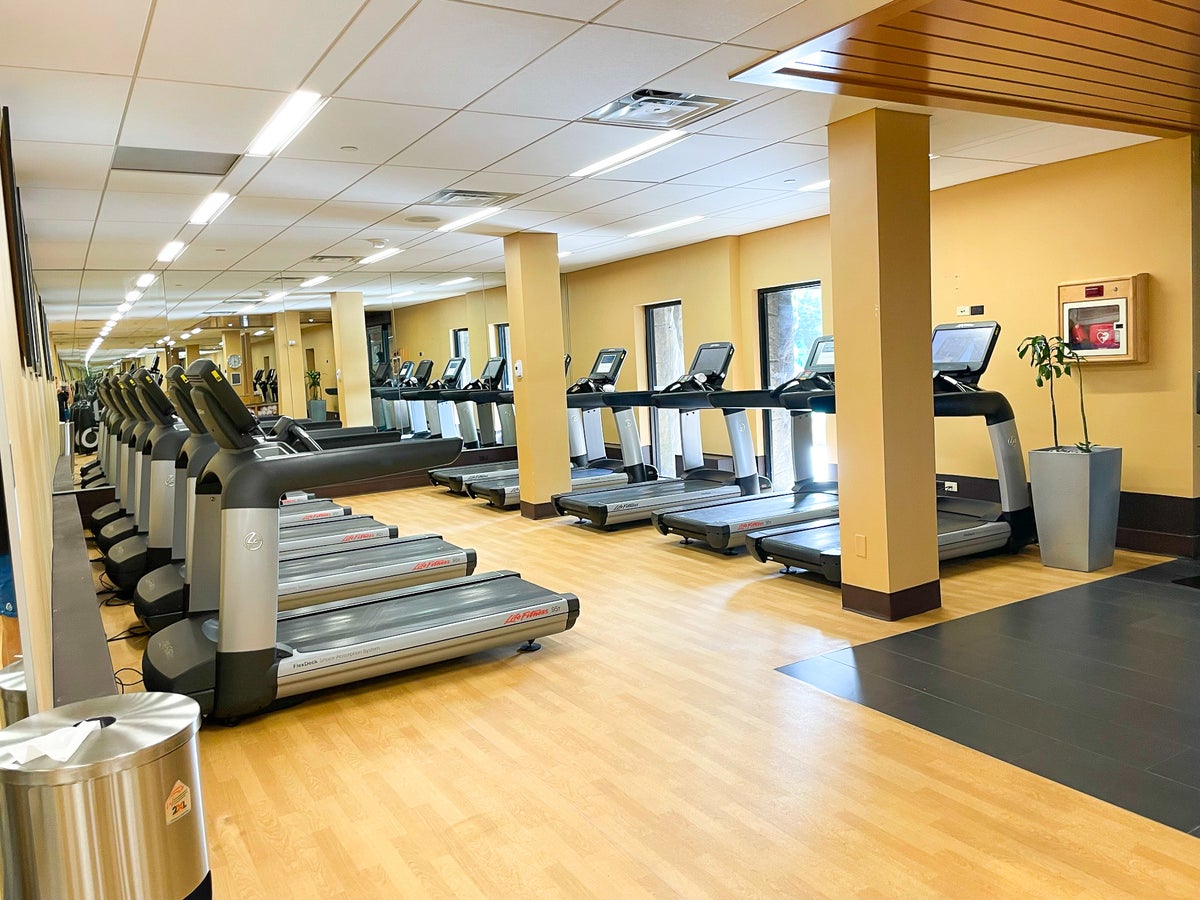 Fitness center gym at the Hyatt Regency Grand Cypress Orlando