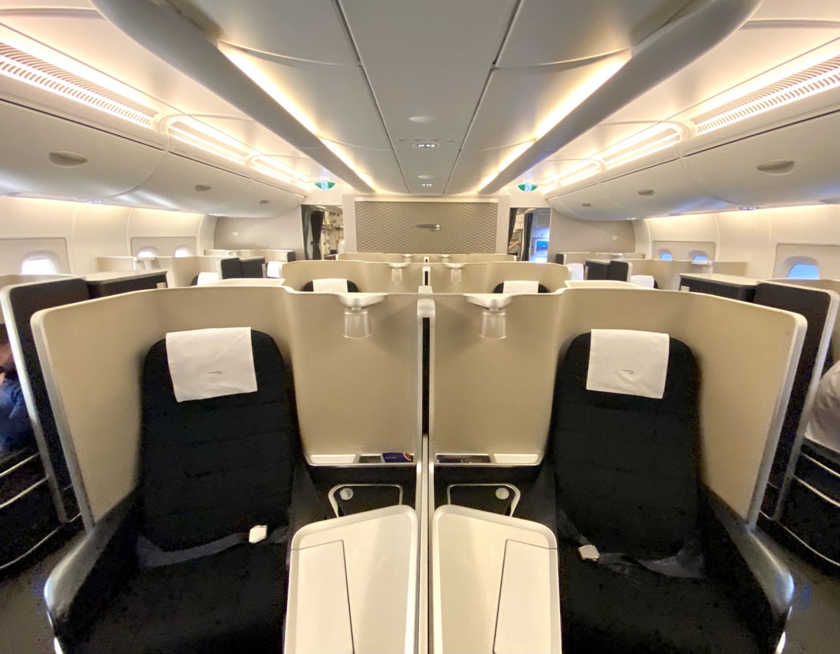 First Class cabin on BA's Airbus A380