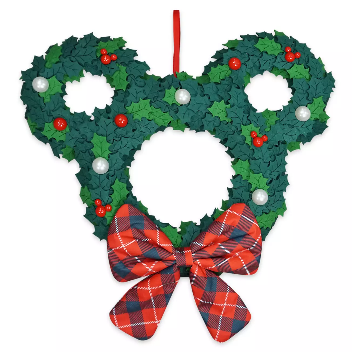 Mickey Mouse Icon Felt Wreath