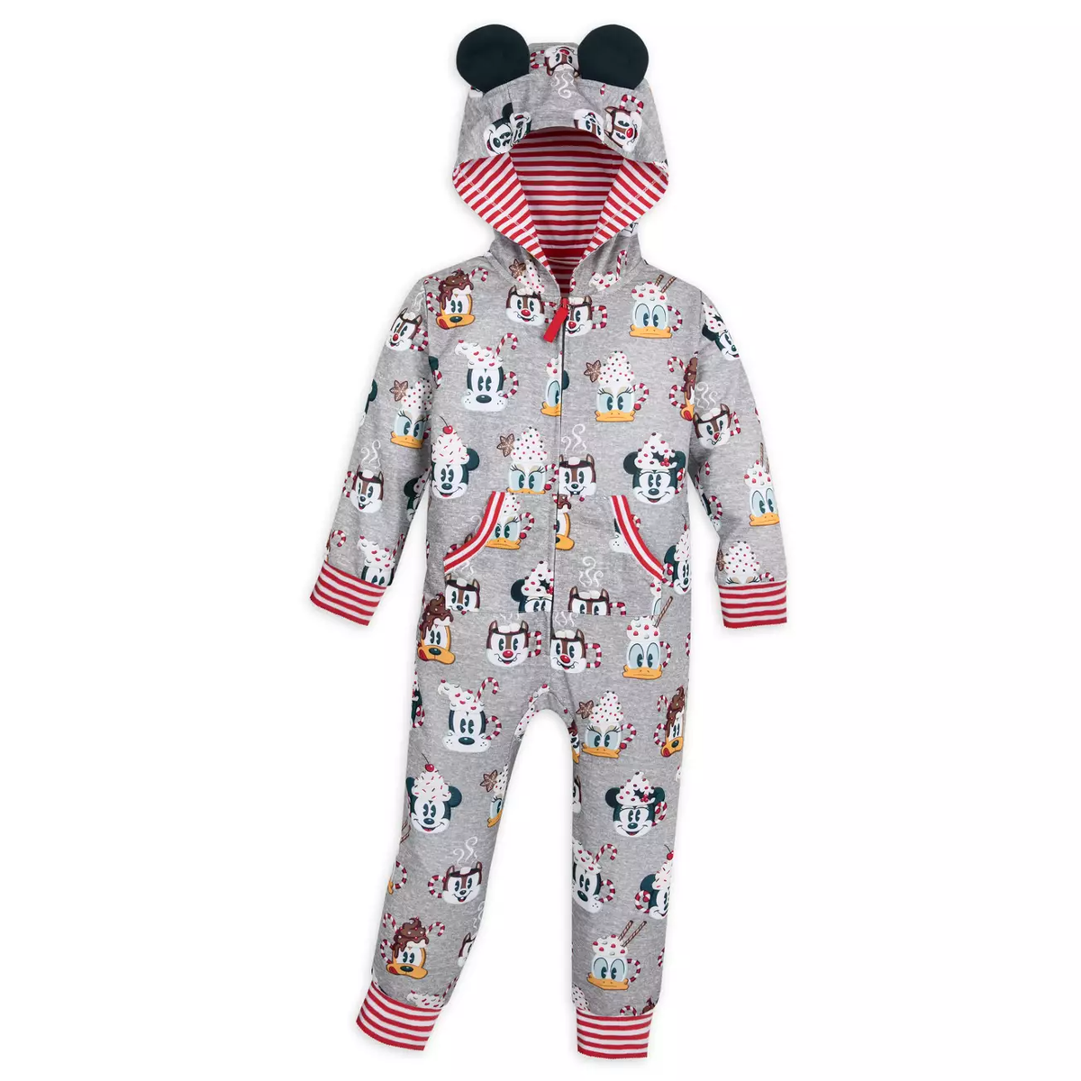 Mickey Mouse and Friends Holiday One Piece Pajama for Kid