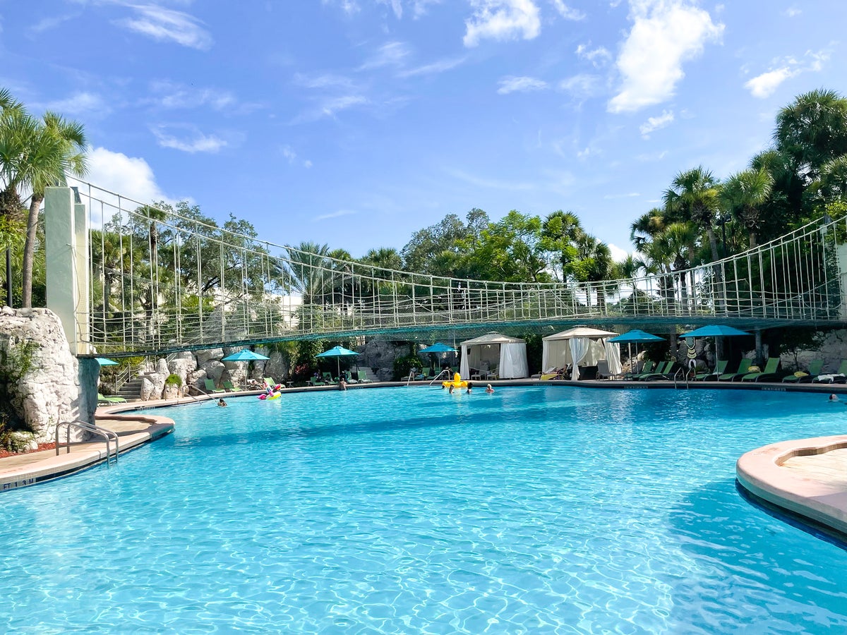 Pool bridge at the Hyatt Regency Grand Cypress Orlando