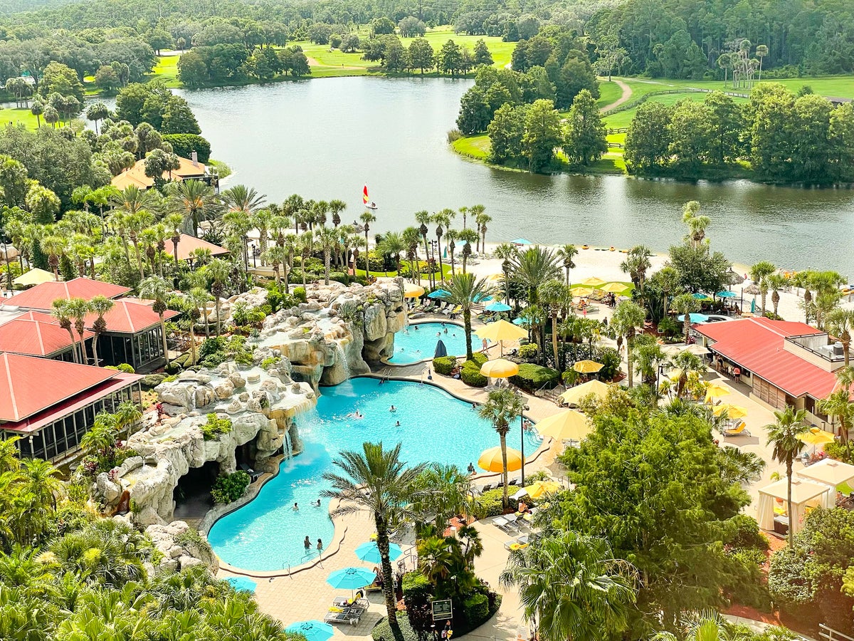 Pool view at the Hyatt Regency Grand Cypress Orlando
