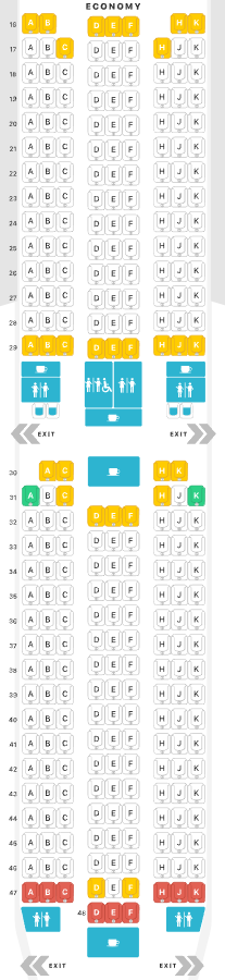 Qr 726 Seat Map Guide To Qatar Airways' Direct Routes From The U.s. [2022]