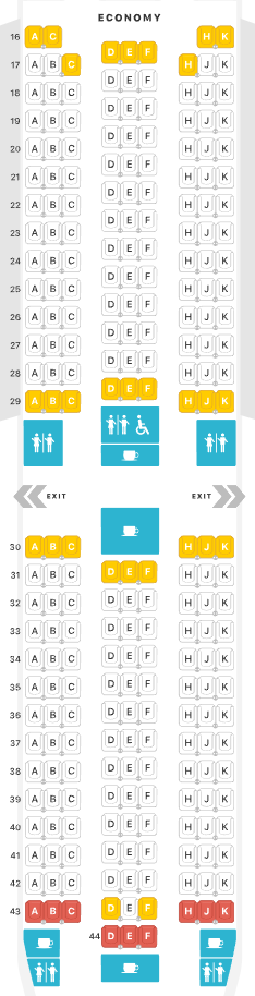 Qr 740 Seat Map Guide To Qatar Airways' Direct Routes From The U.s. [2022]