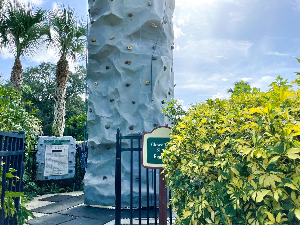 Rock Wall at the Hyatt Regency Grand Cypress Orlando