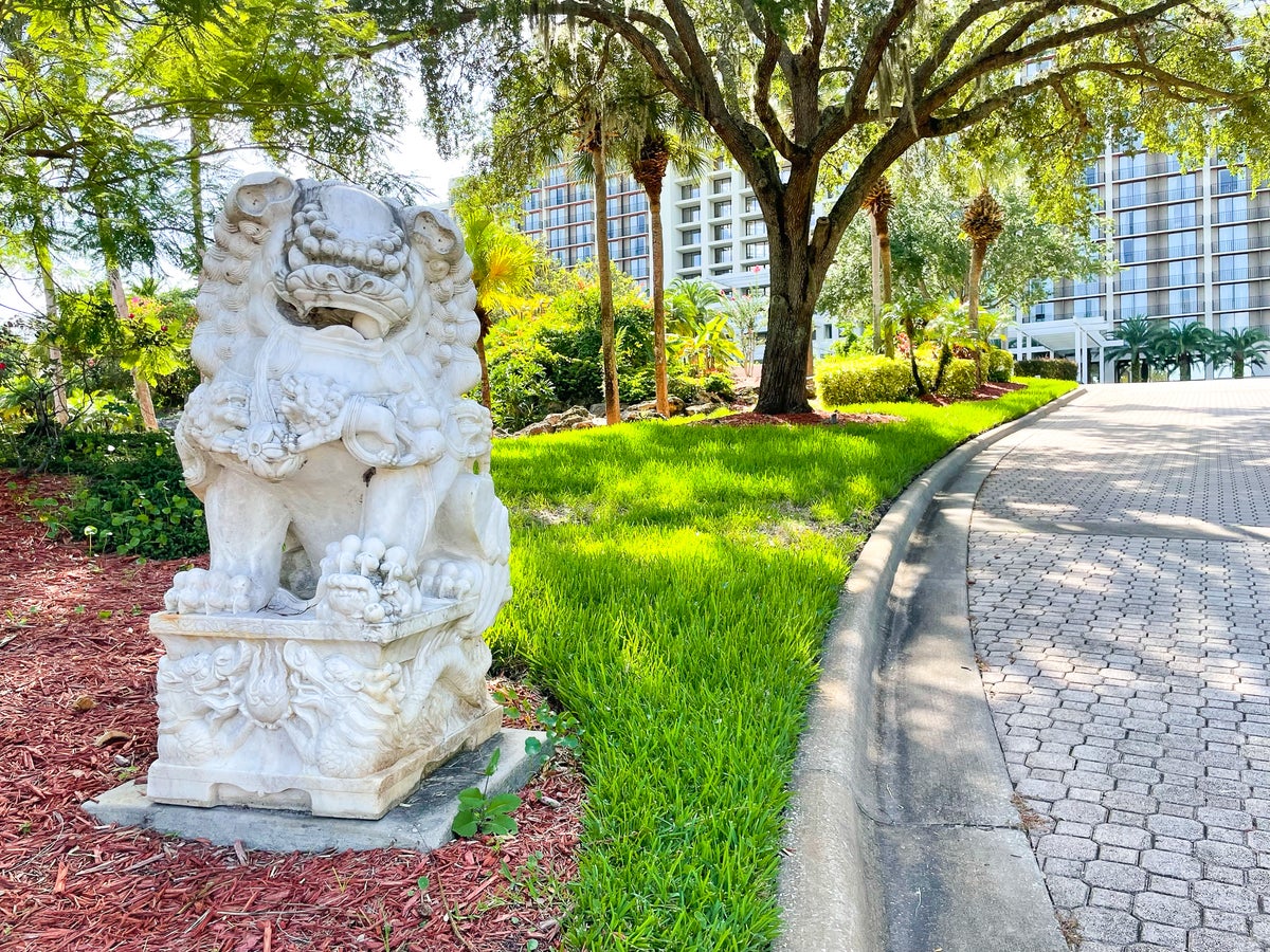 Statue at the Hyatt Regency Grand Cypress Orlando