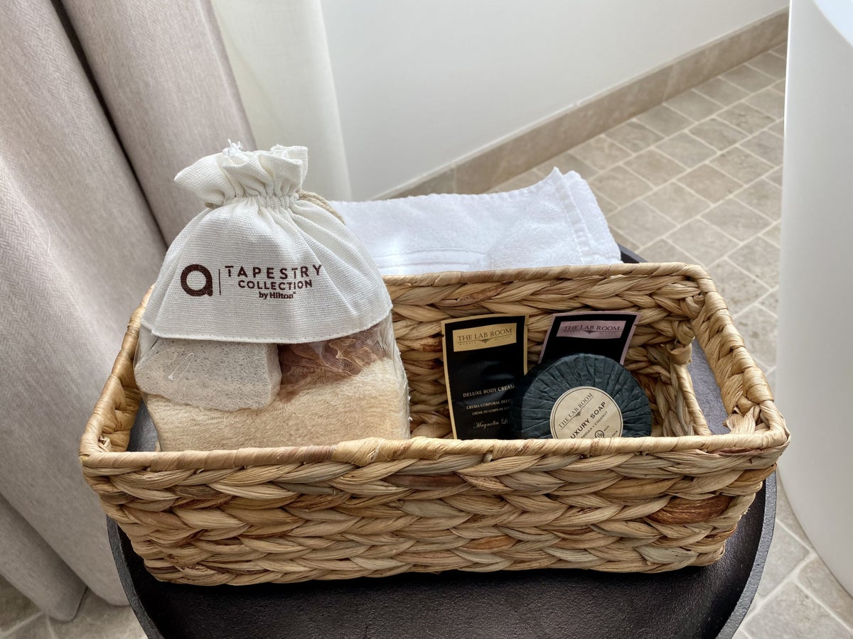 The Atocha Hotel Madrid Tapestry Collection by Hilton El Atochal Penthouse bath amenities