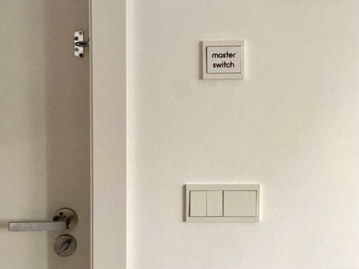 The Atocha Hotel Madrid Tapestry Collection by Hilton El Atochal Penthouse master switch