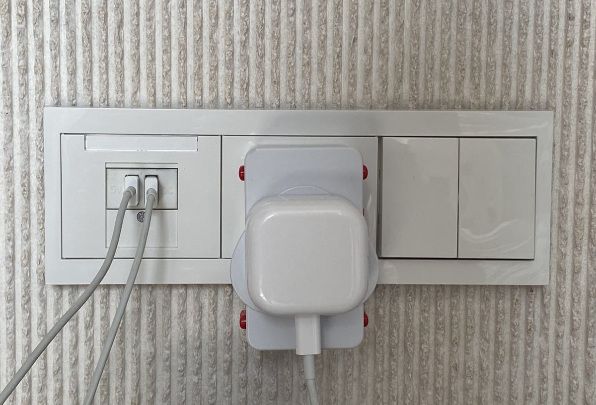 The Atocha Hotel Madrid Tapestry Collection by Hilton El Atochal Penthouse power outlets
