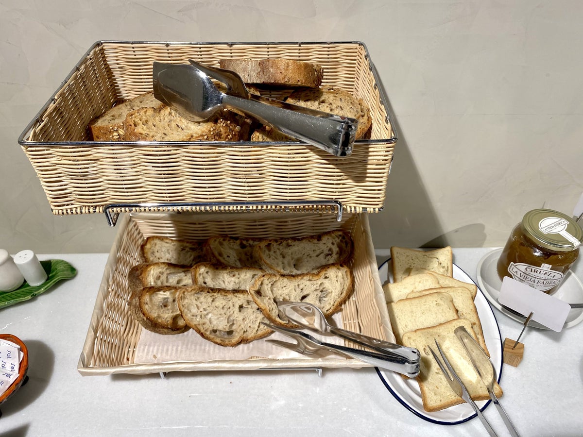 The Atocha Hotel Madrid Tapestry Collection by Hilton breakfast bread selection