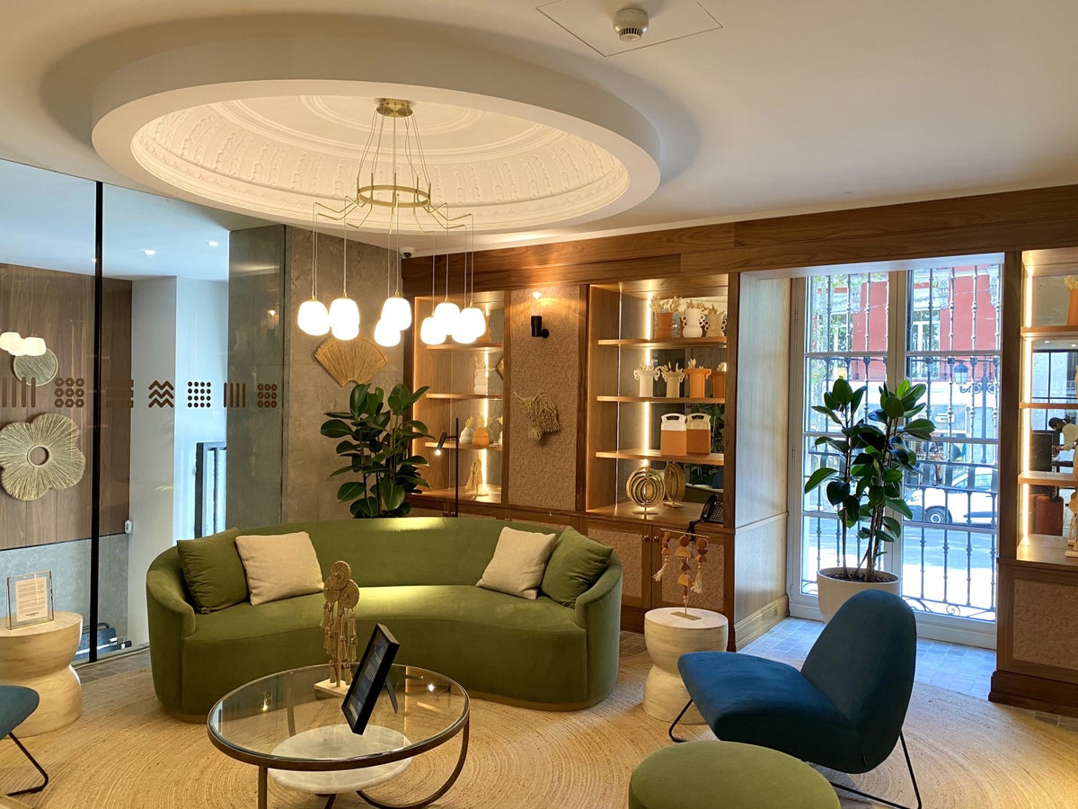 The Atocha Hotel Madrid Tapestry Collection by Hilton reception