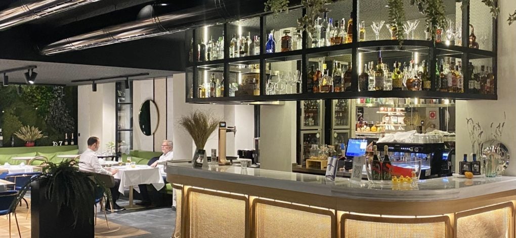 The Atocha Hotel Madrid Tapestry Collection by Hilton the bar in the restaurant