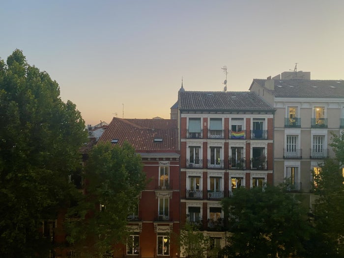 The Atocha Hotel Madrid Tapestry Collection by Hilton the view from El Atochal Penthouse