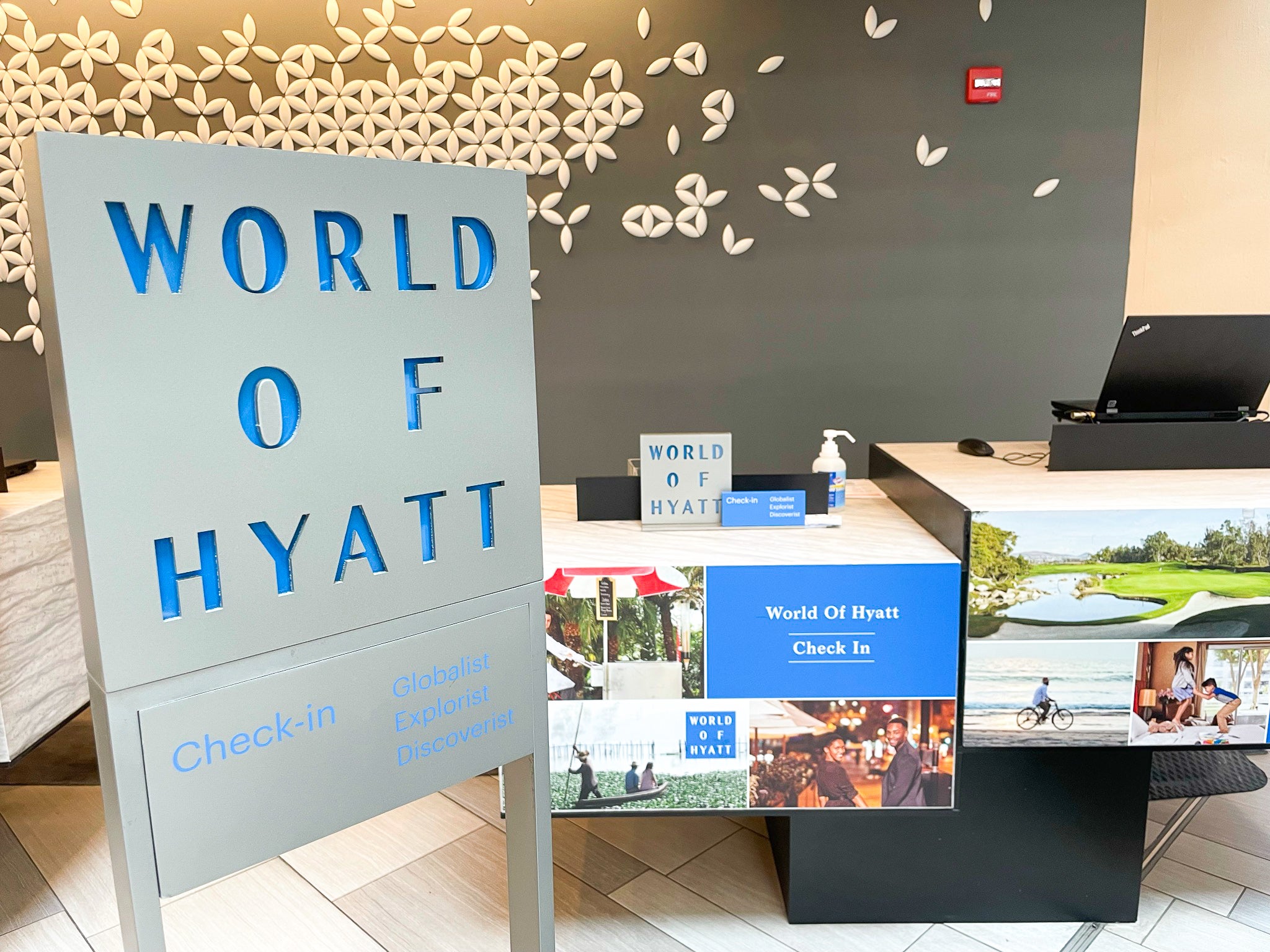 WOH Desk at the Hyatt Regency Grand Cypress Orlando