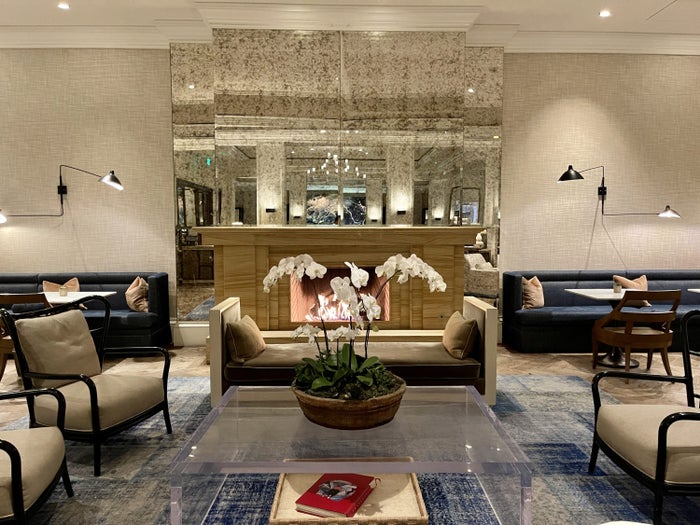 Waldorf Astoria Monarch Beach Resort Club Lobby Fireplace