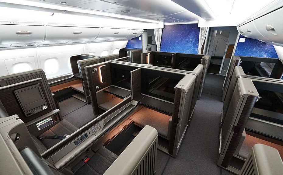ANA A380 first class cabin