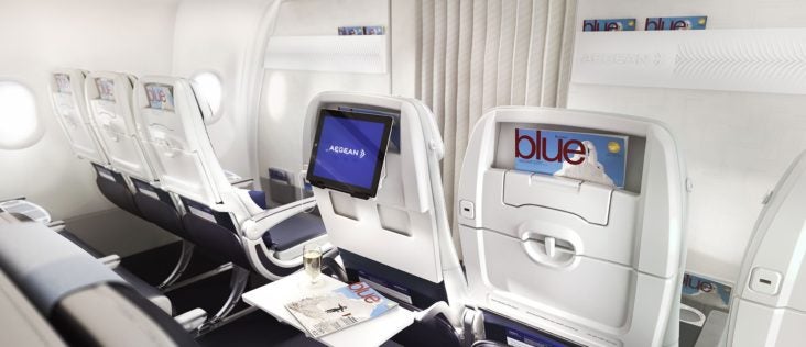 Aegean Airlines business class