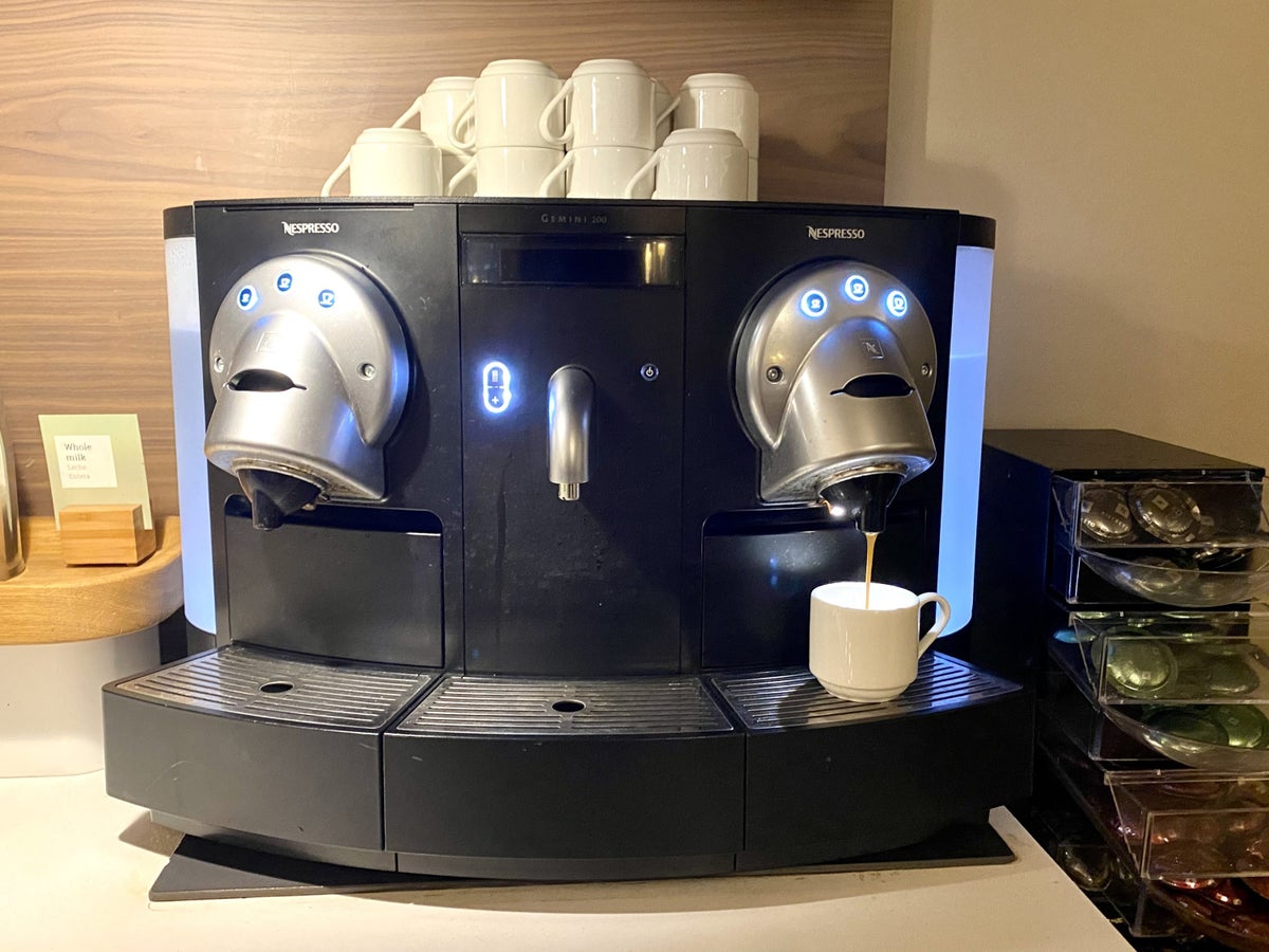 Alexandra Hotel Barcelona Curio Collection by Hilton breakfast Nespresso coffee machine