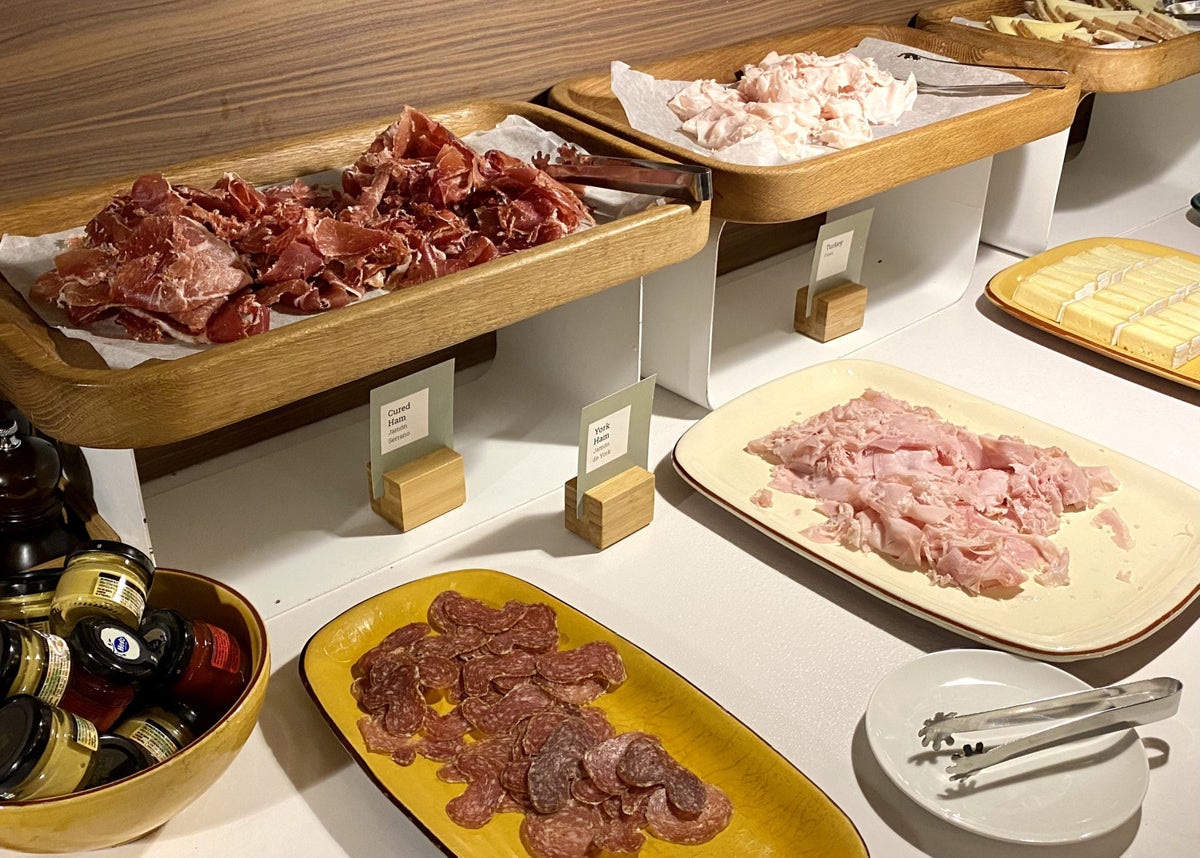 Alexandra Hotel Barcelona Curio Collection by Hilton breakfast cold cuts