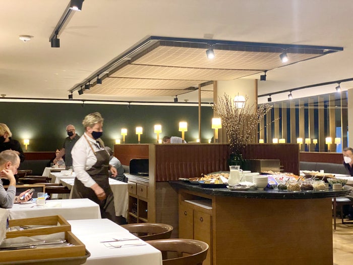 Alexandra Hotel Barcelona Curio Collection by Hilton breakfast time at the restaurant