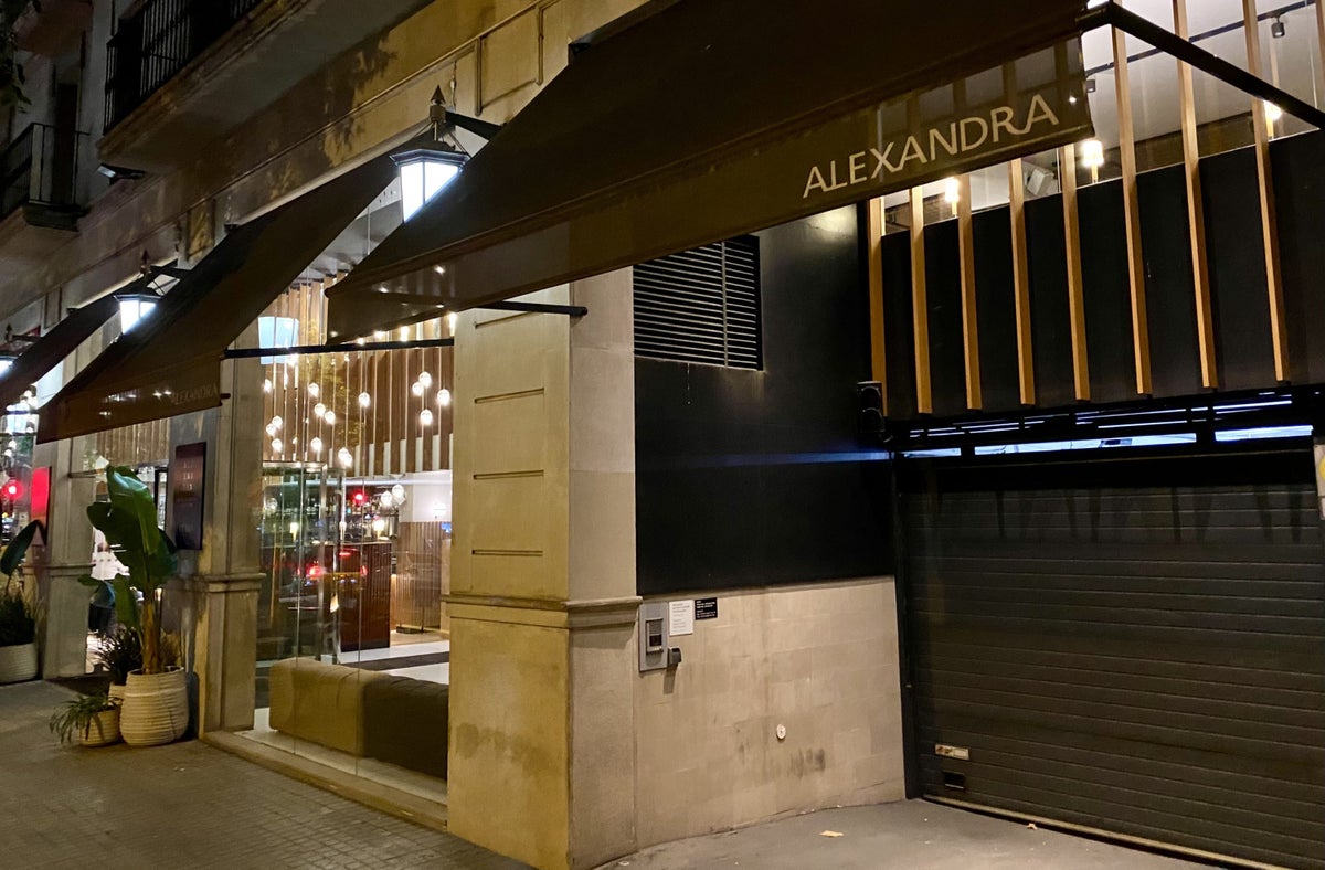 Alexandra Hotel Barcelona Curio Collection by Hilton hotel parking garage