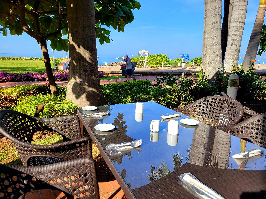 Sheraton Buganvilias Resort Breakfast outdoors