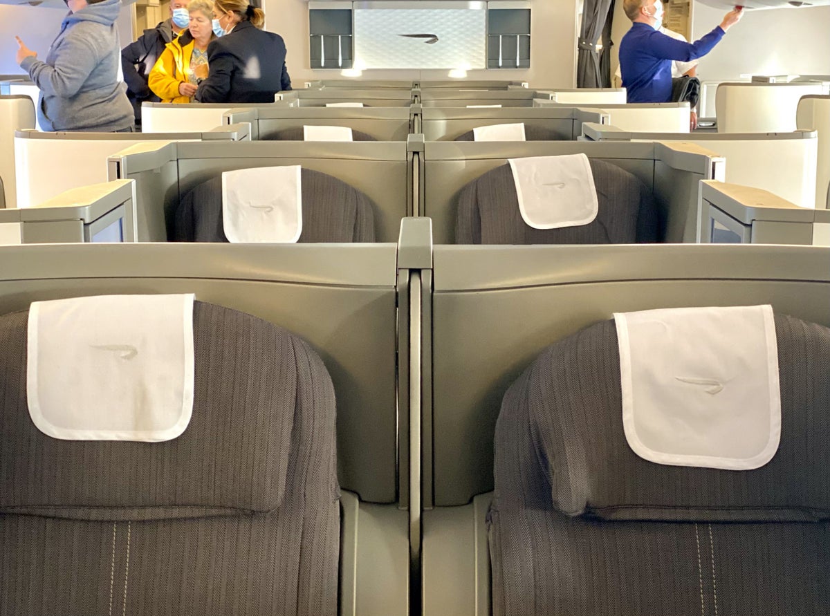 British Airways Club Europe A380 Club World middle seats