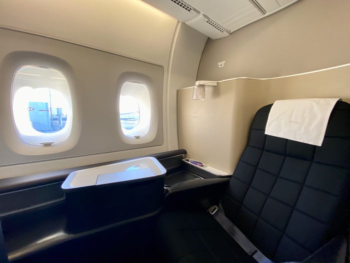 British Airways Club Europe A380 First seat